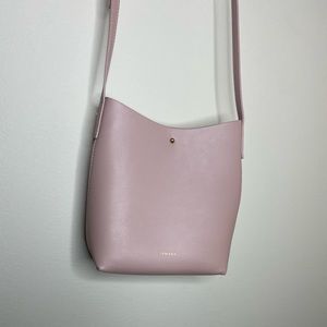 Samara Medium Cross Body Shoulder Bag- Dusty Light Pink NEW